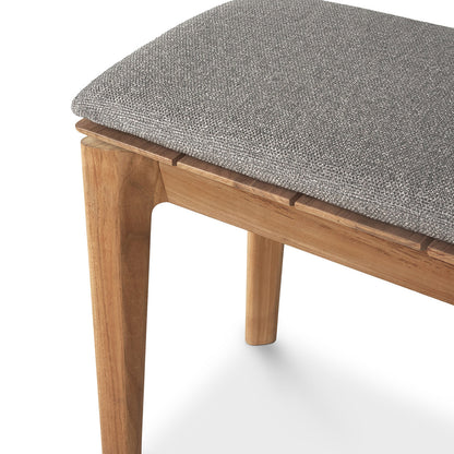 Banc d'extérieur 2 places en tissu Bok (teck, moka)