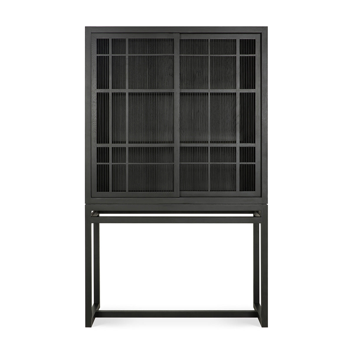 Armoire 2 portes Burung (chêne noir)