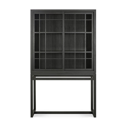 Armoire 2 portes Burung (chêne noir)