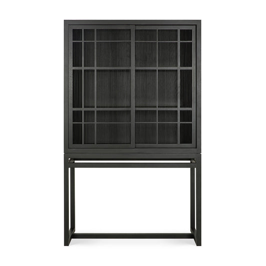 Armoire 2 portes Burung (chêne noir)