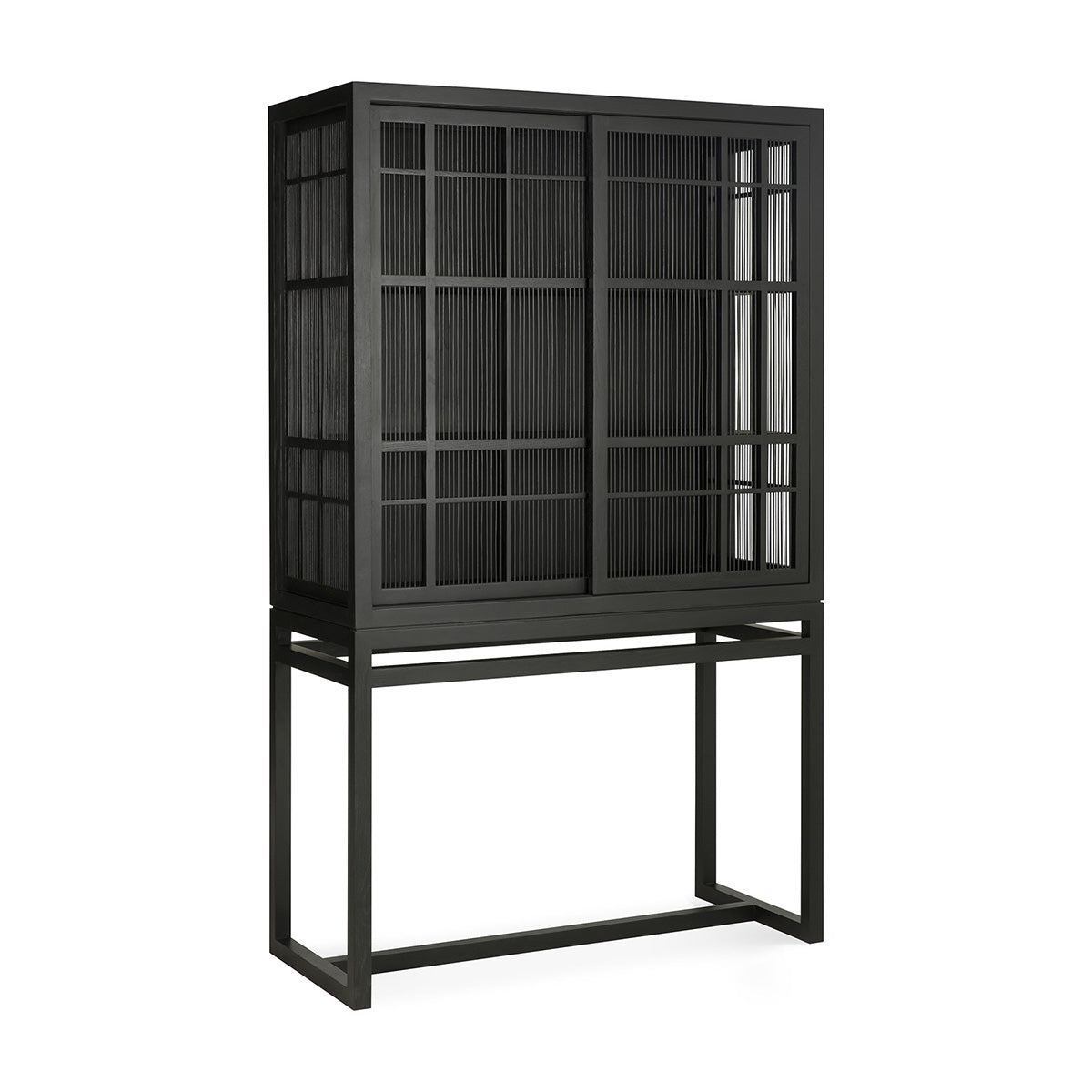 Armoire 2 portes Burung (chêne noir)