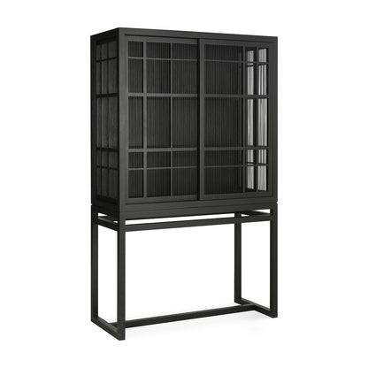 Armoire 2 portes Burung (chêne noir)