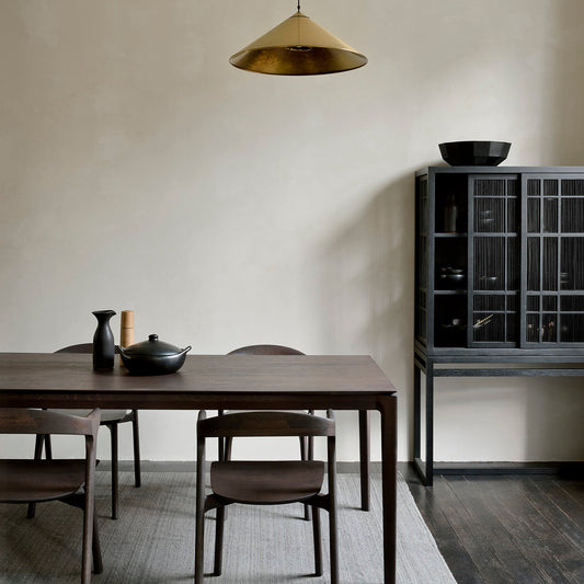 Armoire 2 portes Burung (chêne noir)