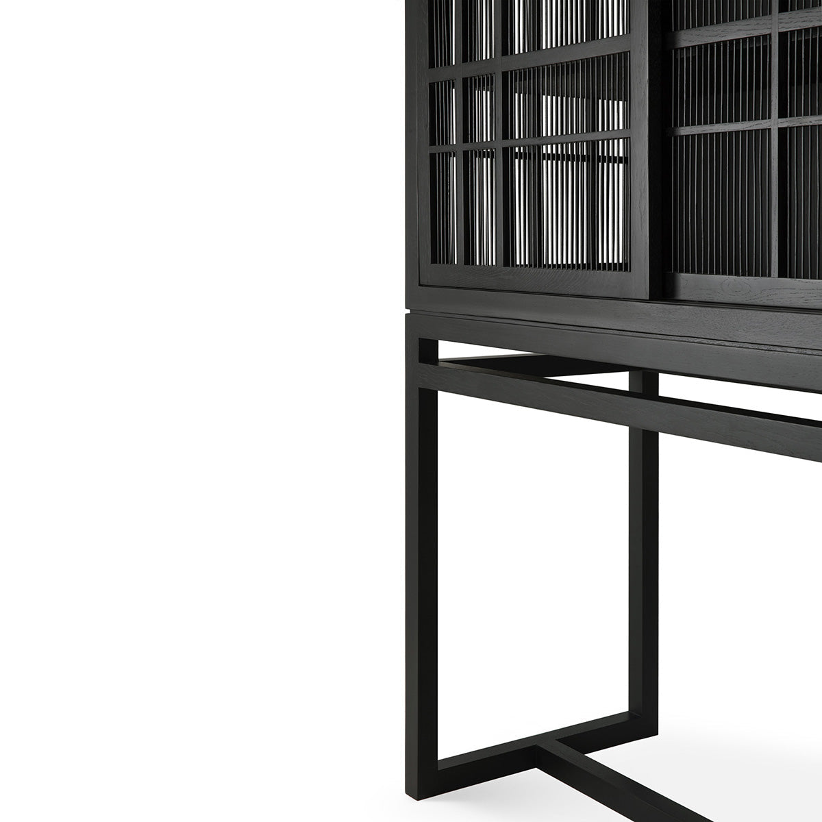 Armoire 2 portes Burung (chêne noir)