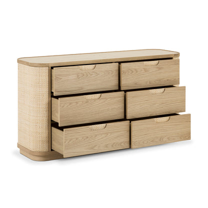 Commode Magnolia à 6 tiroirs