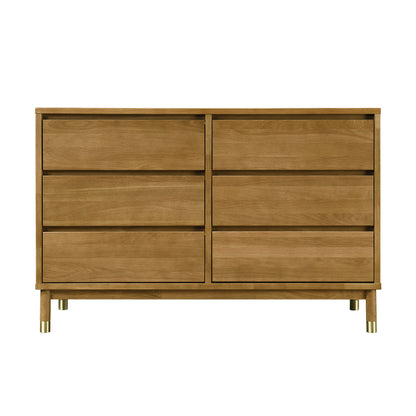 Commode Marlo 6 tiroirs (chêne)