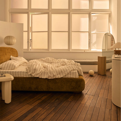 Commode Fin 6 tiroirs (tofu laqué)