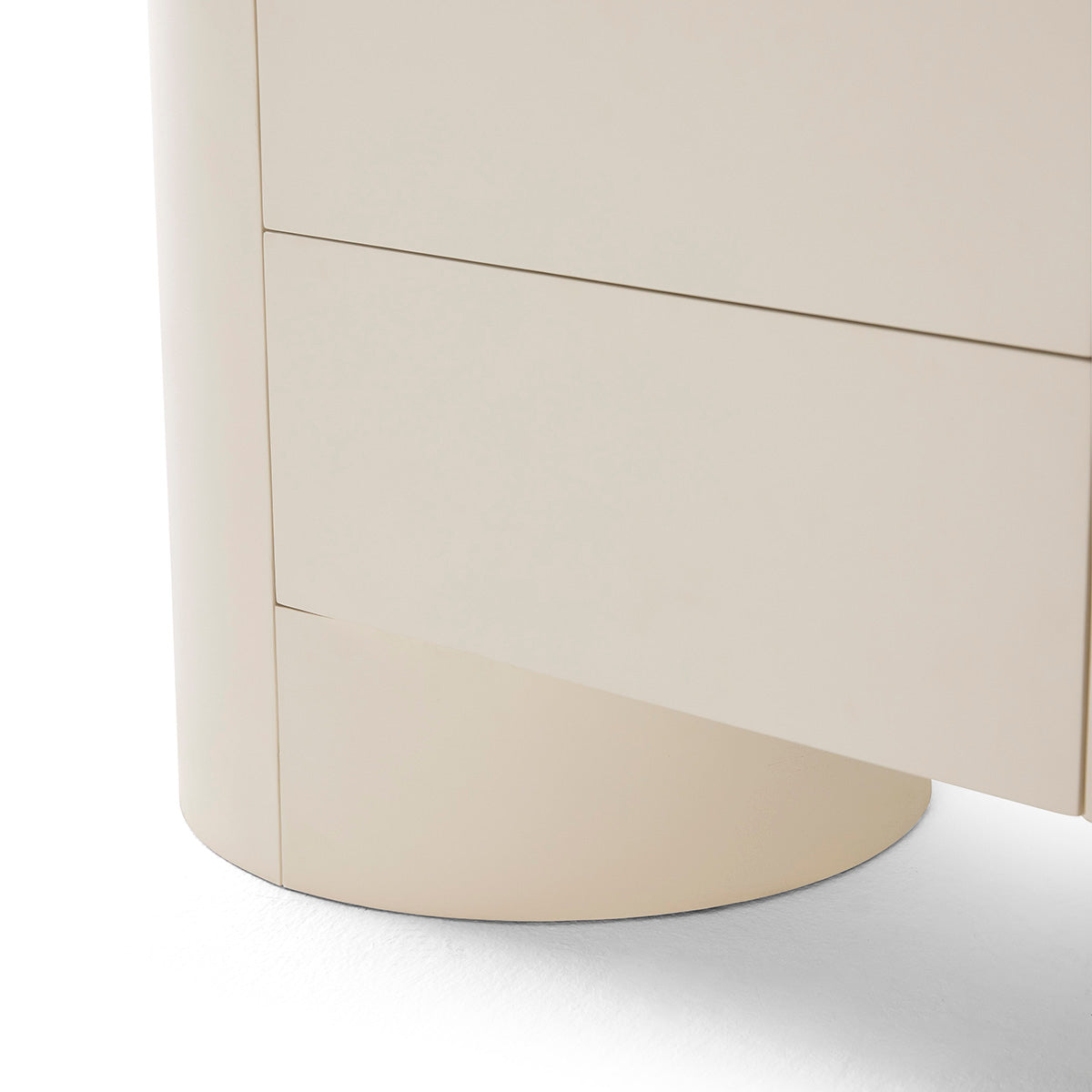 Commode Fin 6 tiroirs (tofu laqué)