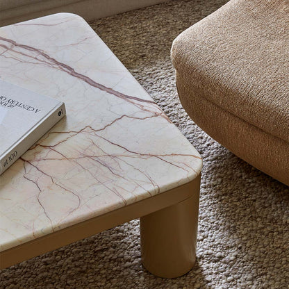Table basse en marbre Frankie