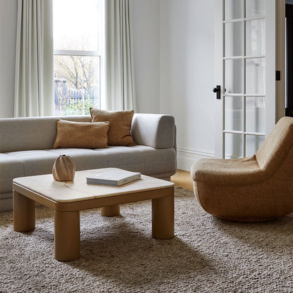 Table basse en marbre Frankie