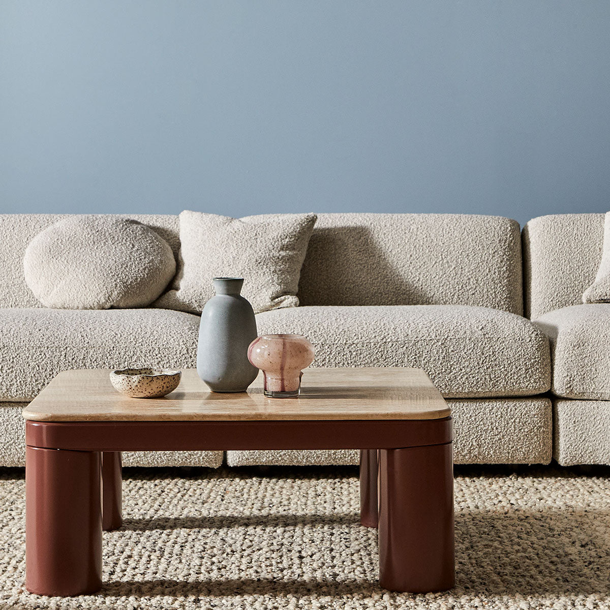 Table basse en marbre Frankie