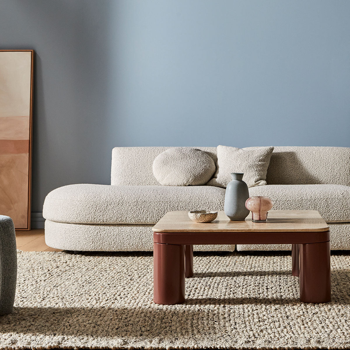 Table basse en marbre Frankie