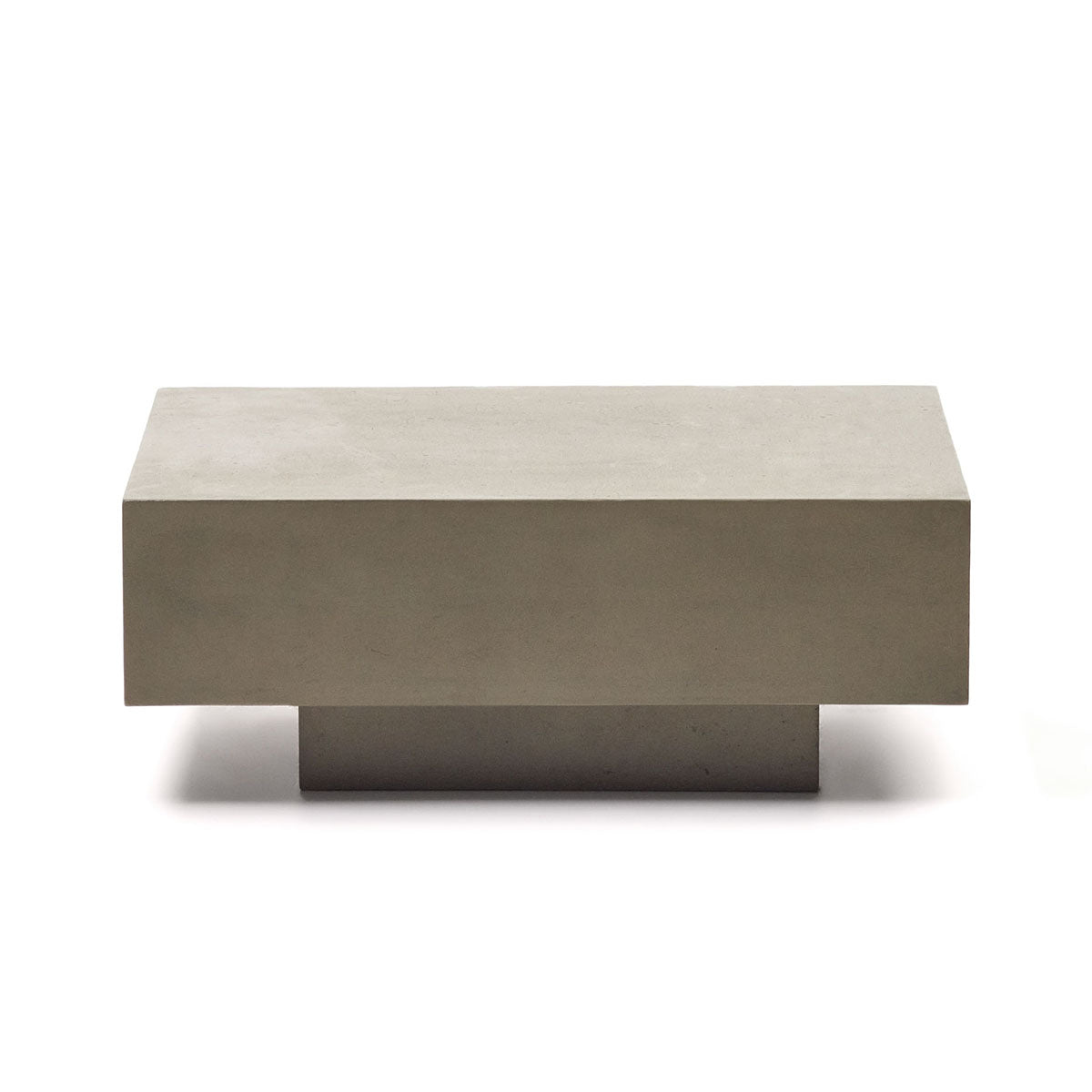 Table basse en ciment Rustella (80 x 60 cm)