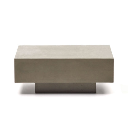 Table basse en ciment Rustella (80 x 60 cm)