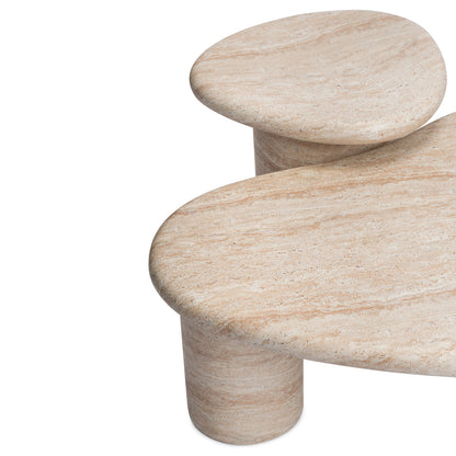 Table basse Azzurra (finition travertin)