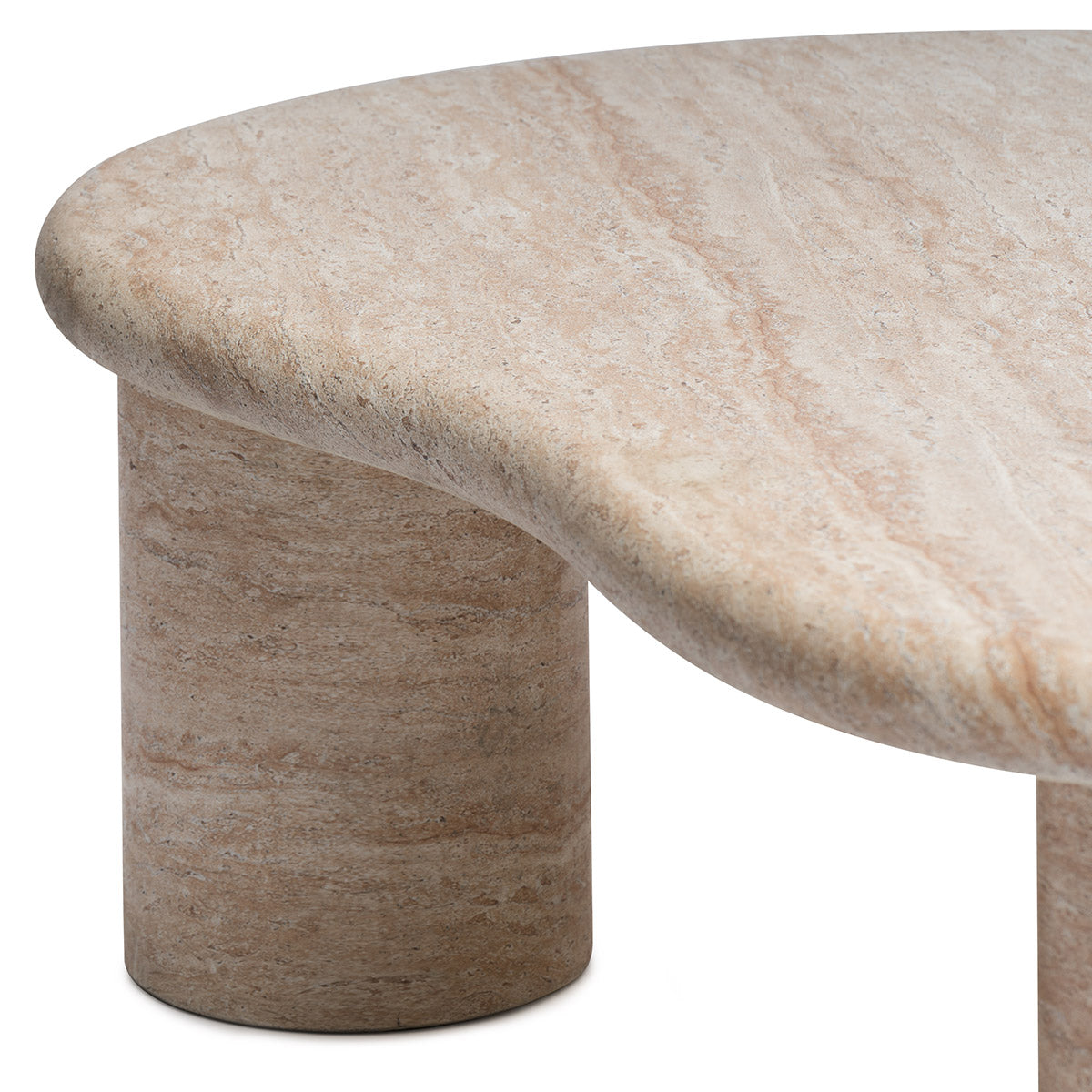 Table basse Azzurra (finition travertin)