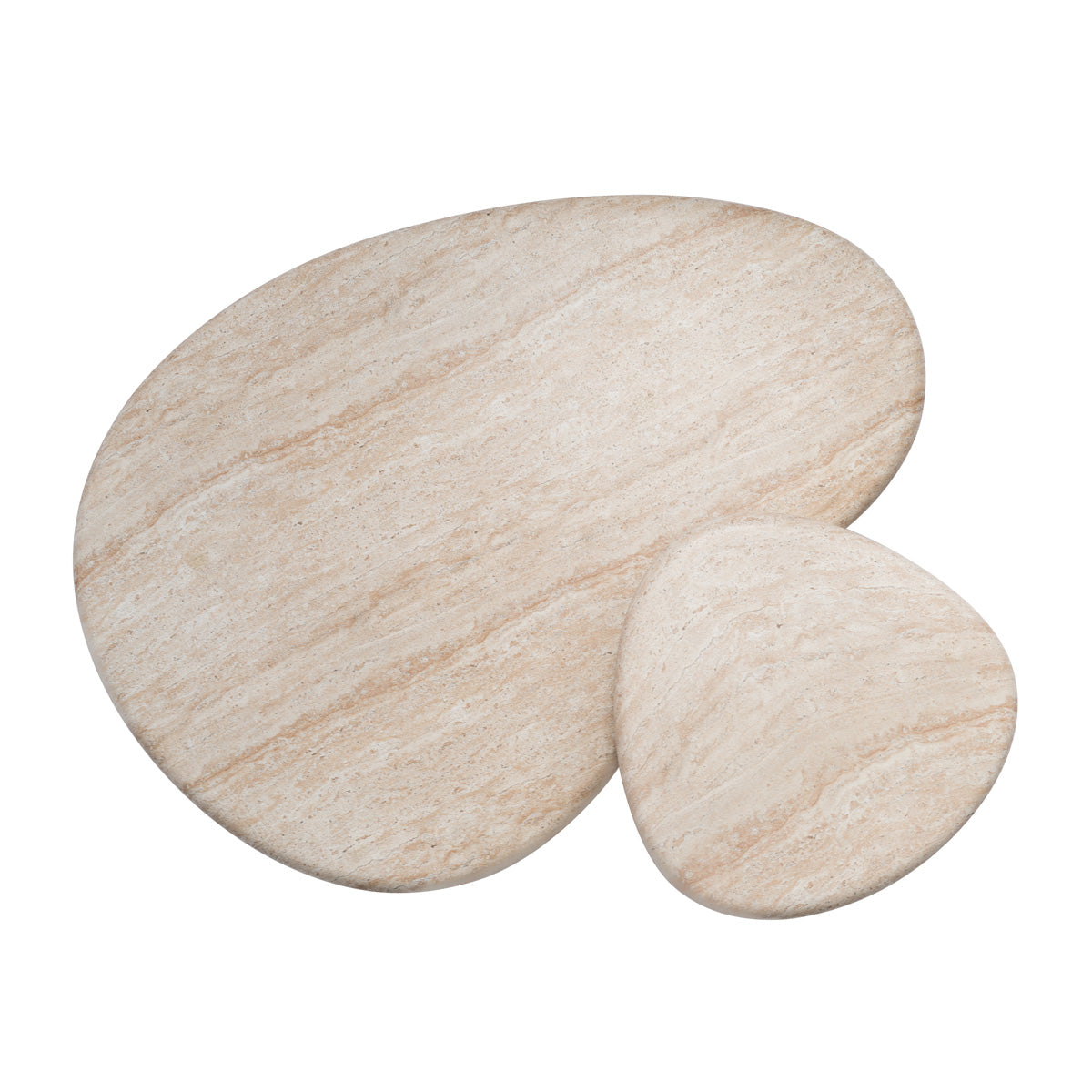 Table basse Azzurra (finition travertin)