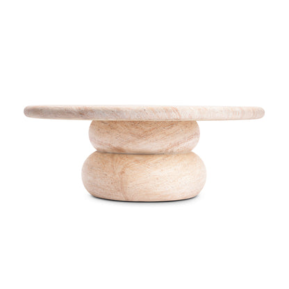 Table basse Sorrento (100 cm, finition travertin)