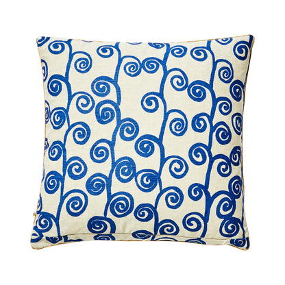 Coussin Loop Life x Bonnie &amp; Neil (50 cm, bleu clair, bleu Yves Klein)