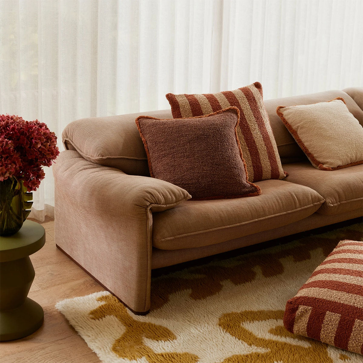 Coussin Crème Grain