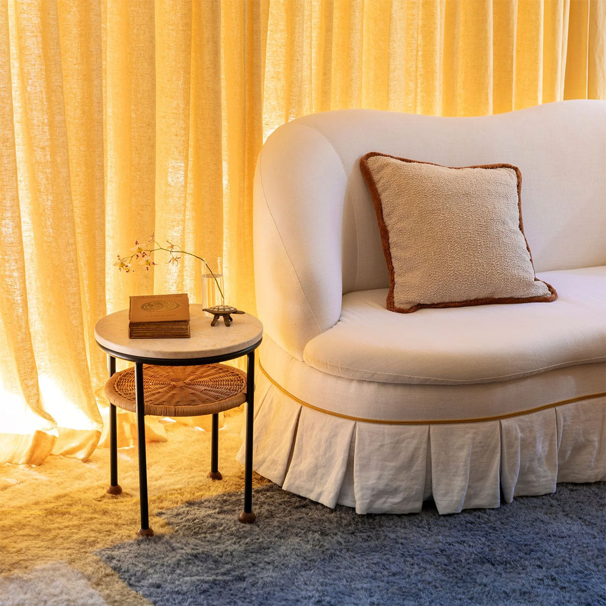 Coussin Crème Grain