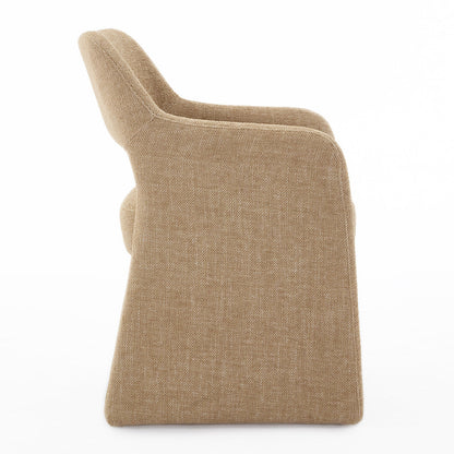 Chaise de salle à manger en tissu Amelia