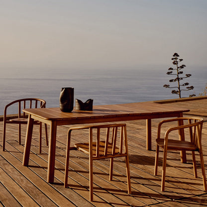 Chaise empilable Turqueta (teck)