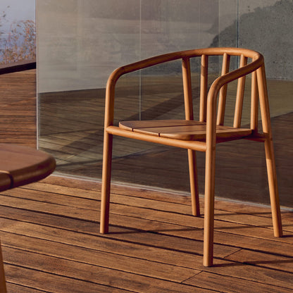 Chaise empilable Turqueta (teck)
