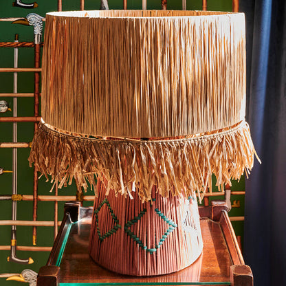 Lampe Como Rafia