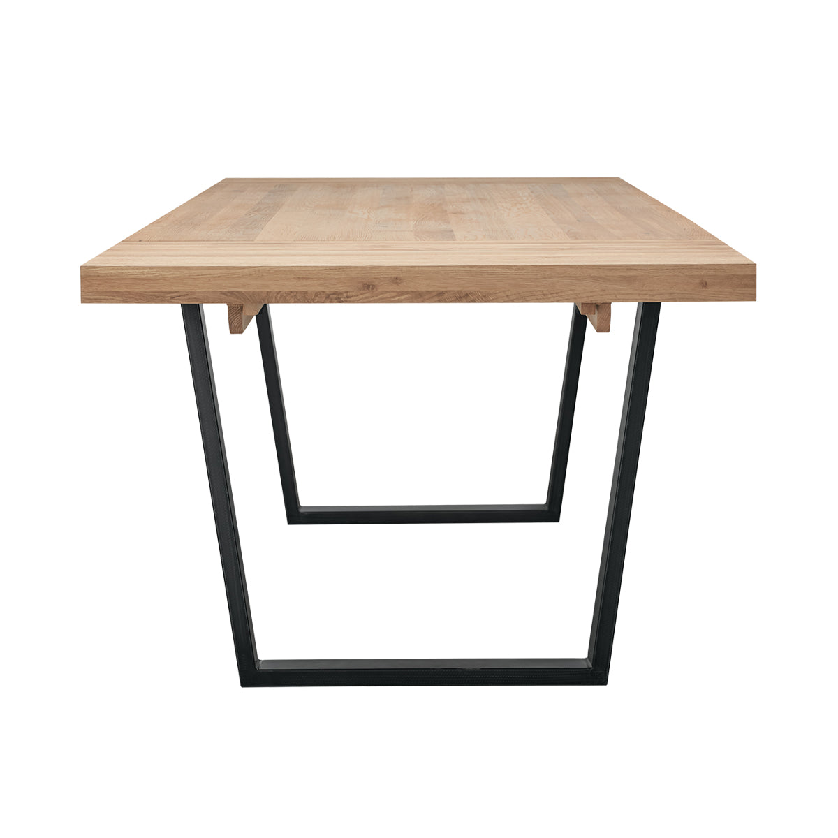 Table à manger rectangulaire extensible Calia (chêne, 200-300 cm)