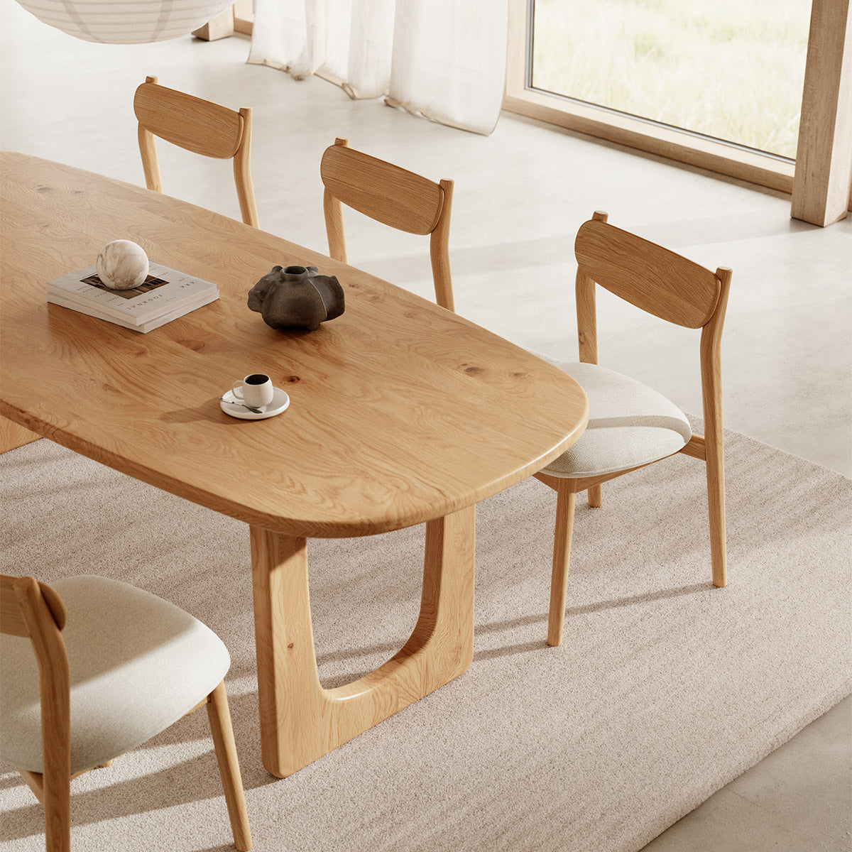 Table à manger en bois Pierro