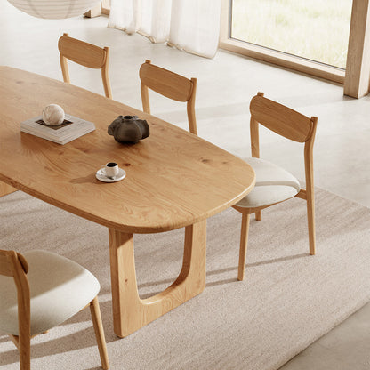 Table à manger en bois Pierro