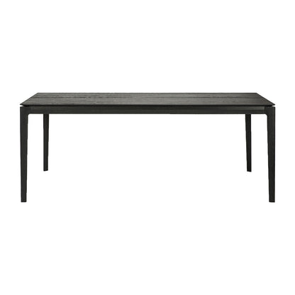 Table à manger Bok (chêne noir, 200 cm)