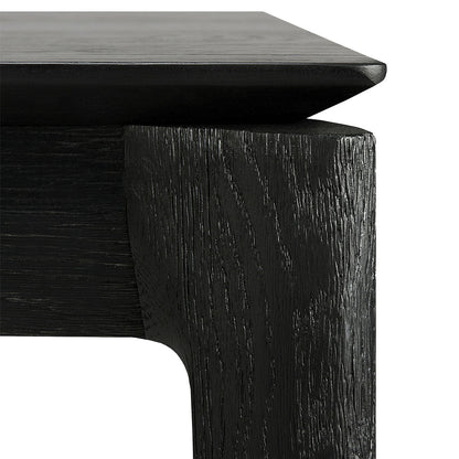 Table à manger Bok (chêne noir, 220 cm)