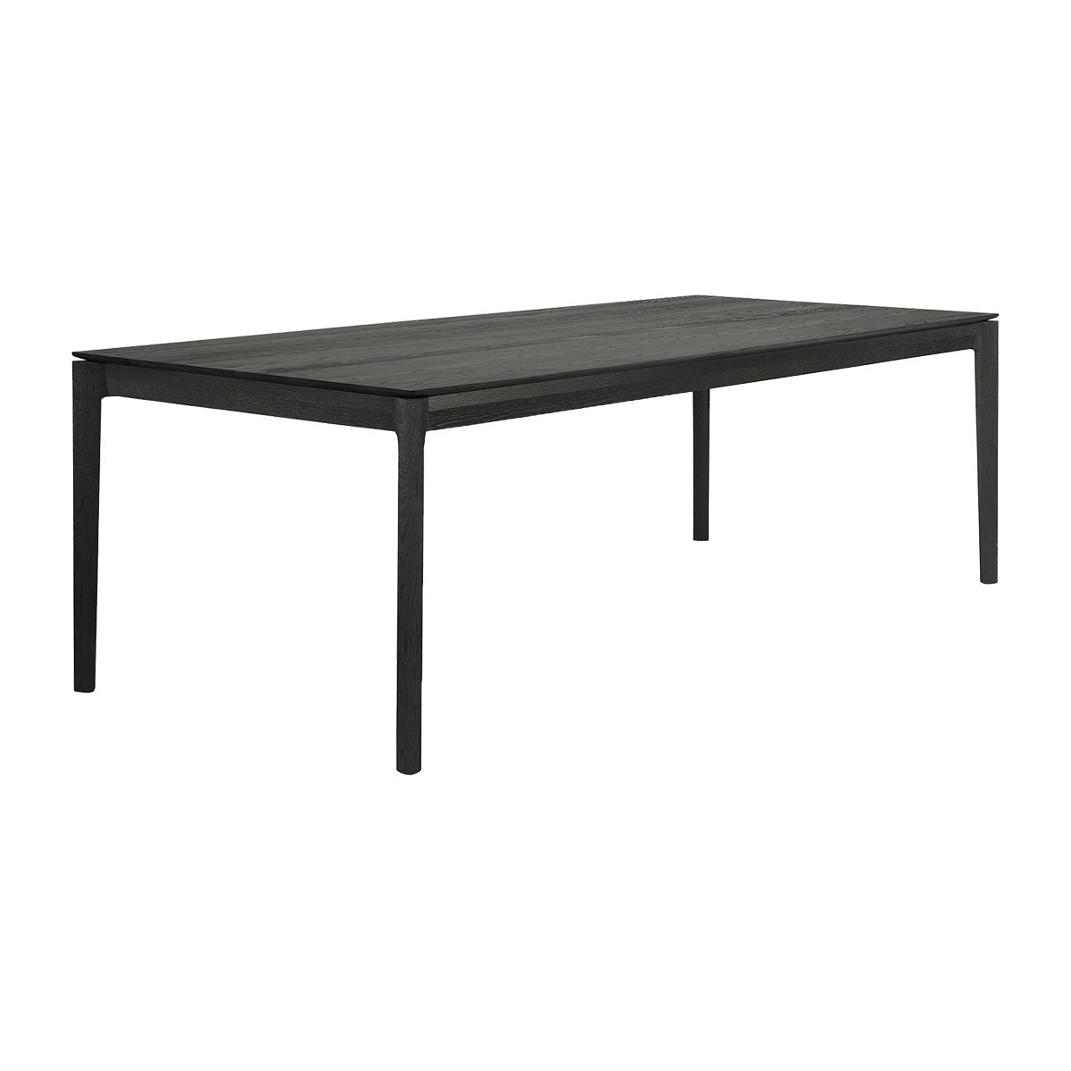 Table à manger Bok (chêne noir, 200 cm)