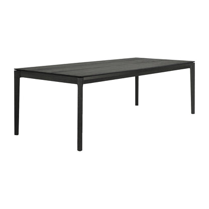 Table à manger Bok (chêne noir, 200 cm)