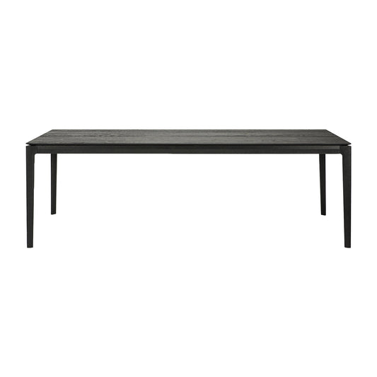Table à manger Bok (chêne noir, 220 cm)
