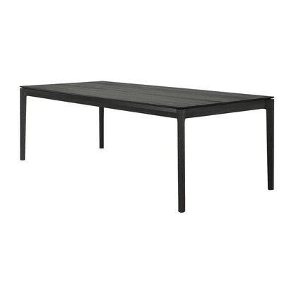 Table à manger Bok (chêne noir, 240 cm)