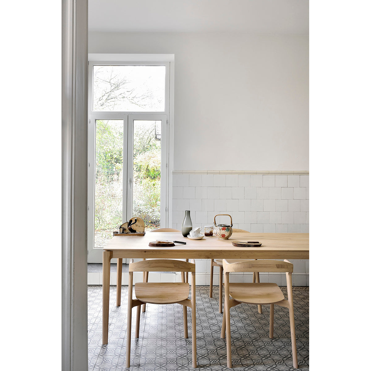 Table à manger Bok (chêne, 240 cm)