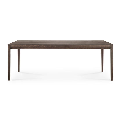 Table à manger Bok (chêne brun, 220 cm)