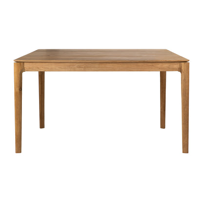 Table à manger Bok (teck, 140 cm)