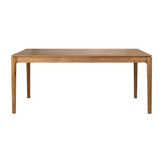 Table à manger Bok (teck, 180 cm)