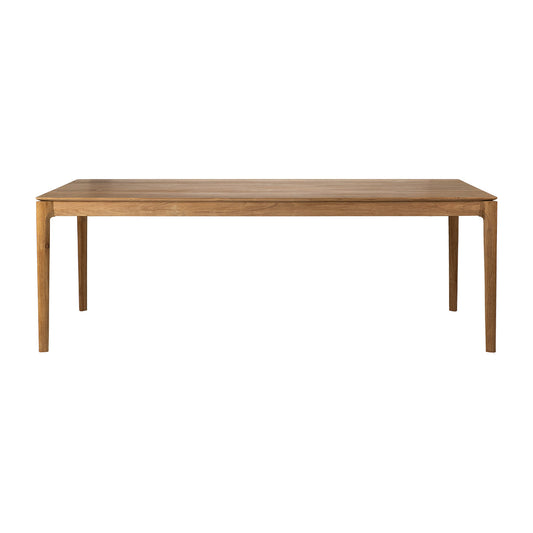 Table à manger Bok (teck, 220 cm)