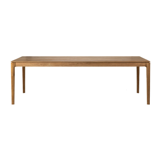 Table à manger Bok (teck, 240 cm)