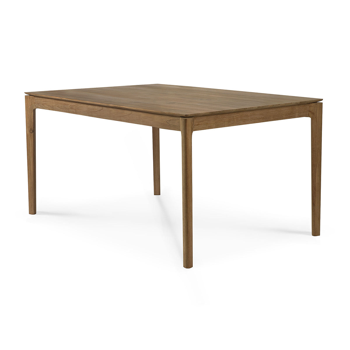 Table à manger Bok (teck, 140 cm)