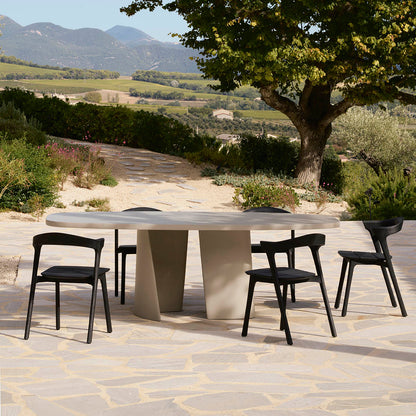 Table à manger d'extérieur en béton Canyon