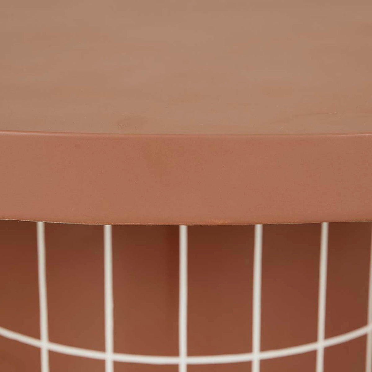 Table à manger d'extérieur ronde en carrelage de Séville