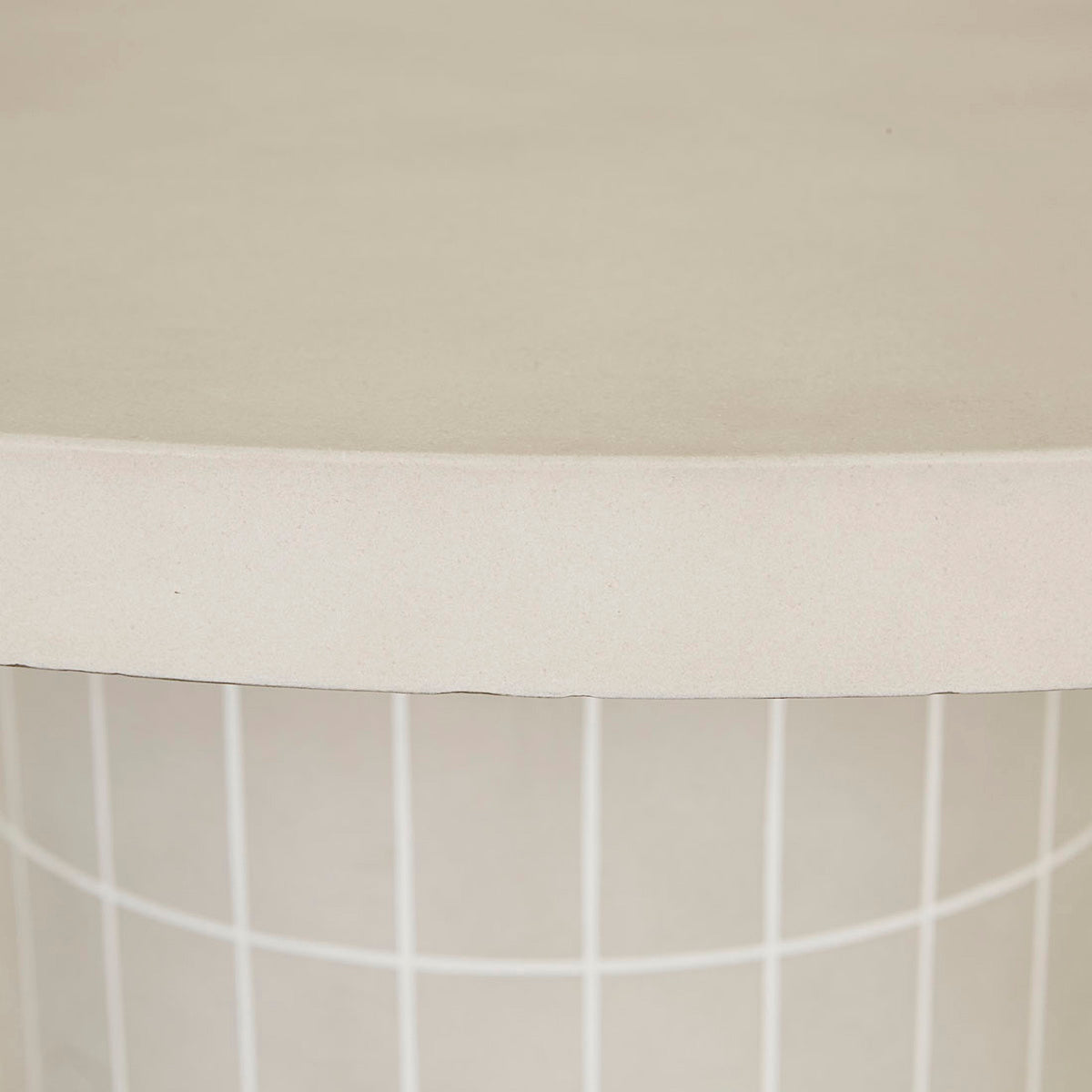 Table à manger d'extérieur ronde en carrelage de Séville