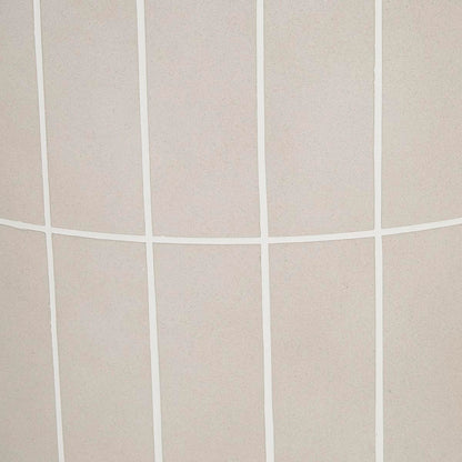 Table à manger d'extérieur ronde en carrelage de Séville