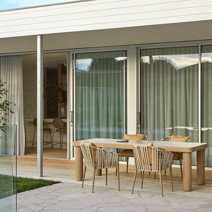 Table à manger d'extérieur en céramique Frankie